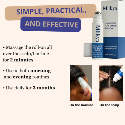 Milkya | Anti-Receding Hairline Roll-On